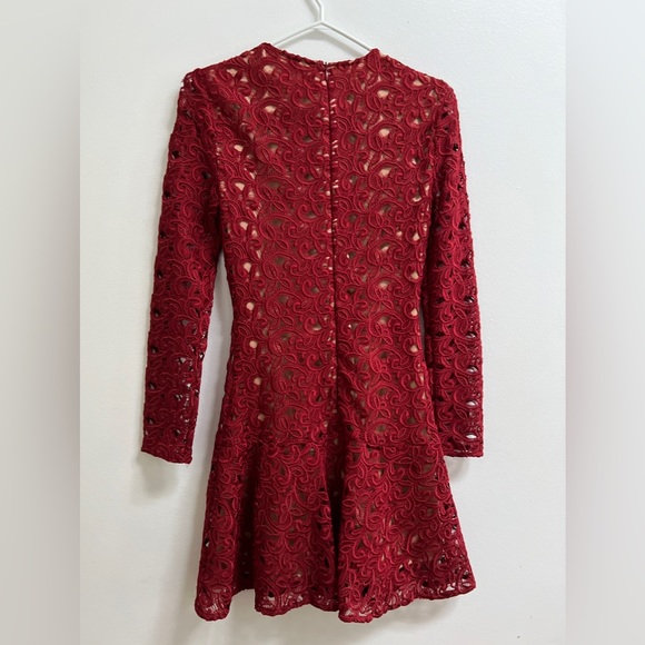 Zara Lace Long Sleeve Mini Dress XS - Picture 14 of 14